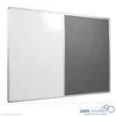 Kombi Whitebord Opslagstavle 100x150 cm
