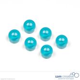 Kuglemagneter 15 mm blå