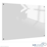 Glastavle Solid Magnetisk Hvid 90x120 cm