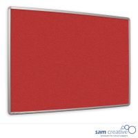 Opslagstavle Bulletin Linoleum rød 60x90 cm