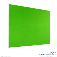 Opslagstavle uden ramme i lime grøn 60x90 cm (A)