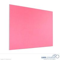 Opslagstavle uden ramme i lyserød 45x60 cm (A)
