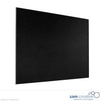 Opslagstavle uden ramme i sort 120x240 cm (A)