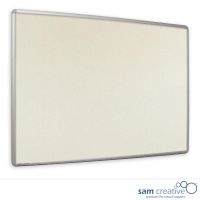 Opslagstavle Pro serie off-white 120x200 cm