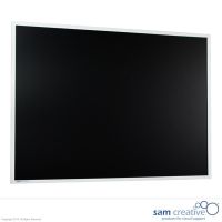 Kridttavle med  en hvid ramme 90x120 cm