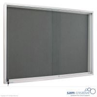 Vitrine opslagstavle Pro 100x150 cm