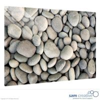 Glastavle Ambience serie pebbles 50x50 cm