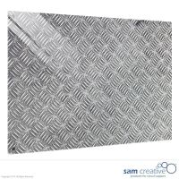Glastavle Ambience serie treadplate 90x120 cm