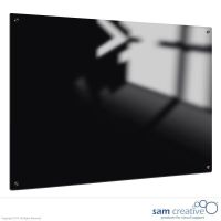 Glastavle Solid Magnetisk Sort 120x150 cm