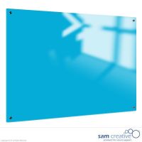 Glastavle Solid Magnetisk Isblå 60x90 cm