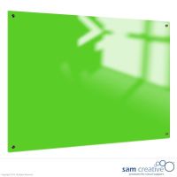 Glastavle Solid Magnetisk Lime Grøn 90x120 cm