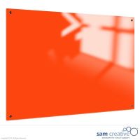 Glastavle Solid Magnetisk Orange 100x150 cm