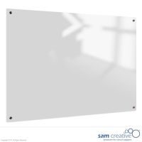 Glastavle Solid Magnetisk Hvid 90x120 cm